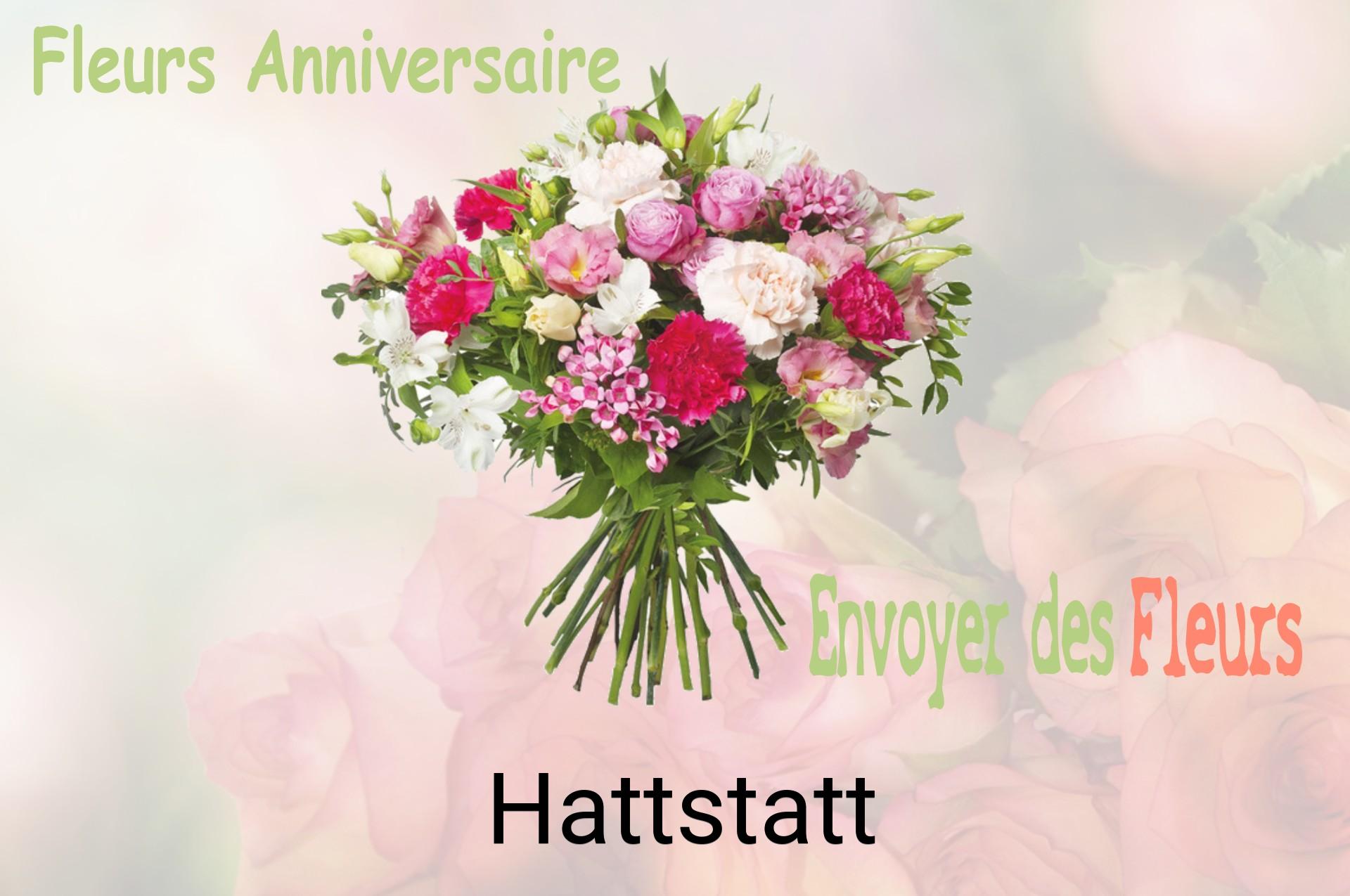 Bouquet de fleurs d’anniversaire livré à Hattstatt